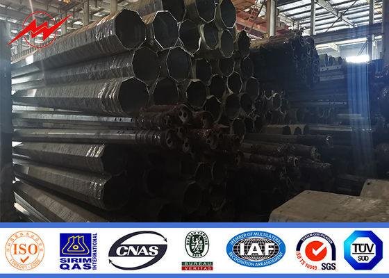 S355JR het staal Tubulaire Pool galvaniseerde de Elektriciteitsdistributie van de Machtstransmissie