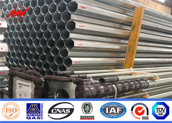 Achthoekige 11.8m 4000 Dan Electrical Power Pole Yiled Sterkte 355mpa