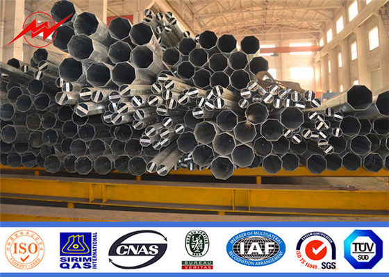 18m 300-1000KG Design Load Steel Power Pole voor hoogspanningstransmissie