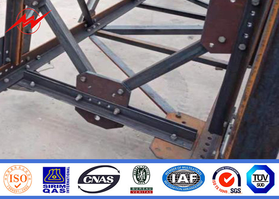 220KV ASTM A123 gegalvaniseerde straatlantaarnpaal 10m straatlantaarnstandaard