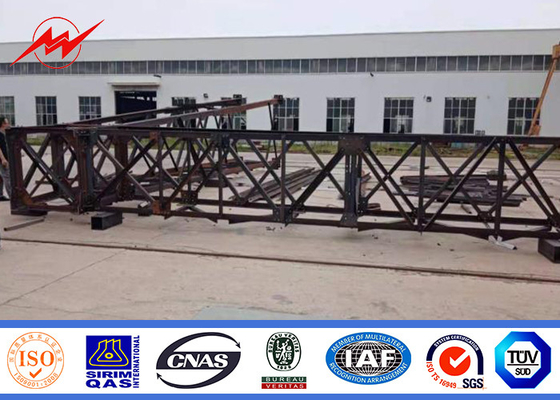 220KV ASTM A123 gegalvaniseerde straatlantaarnpaal 10m straatlantaarnstandaard