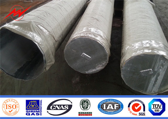 NEA gegalvaniseerde kracht achthoekige stalen paal 25FT 30FT 35FT 40FT 45FT Filippijnen Electric