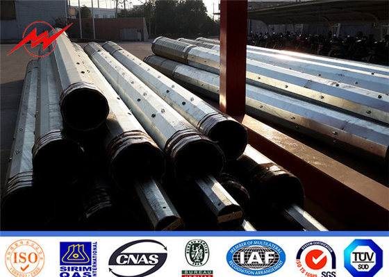 25ft Nea Standard Galvanized Steel Pole Achthoekige Elektro