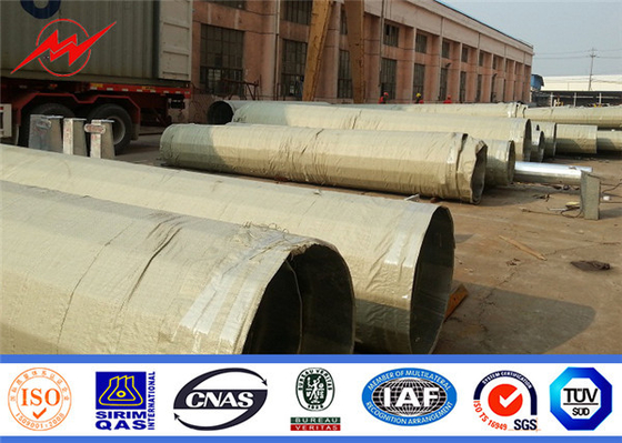 25ft Nea Standard Galvanized Steel Pole Achthoekige Elektro