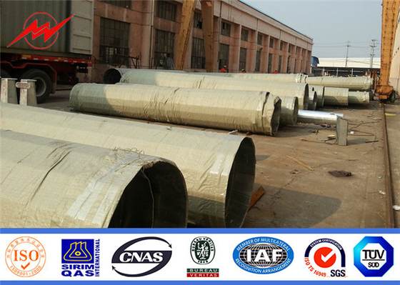 25ft Nea Standard Galvanized Steel Pole Achthoekige Elektro