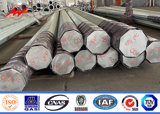 11m Q345 Gr65 verminderde de Materiële 110kv Nutstransmissie Pool