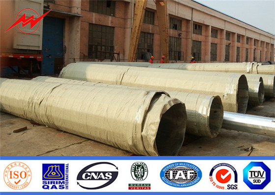 20m 24kn Filippijnen Steel Electric Pole Hot Dip Galvanized