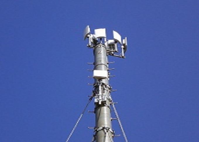 35m Hoogte Gegalvaniseerde Polen Monopool Toren 1800 Dan Conical Pole ASTM A 123 0