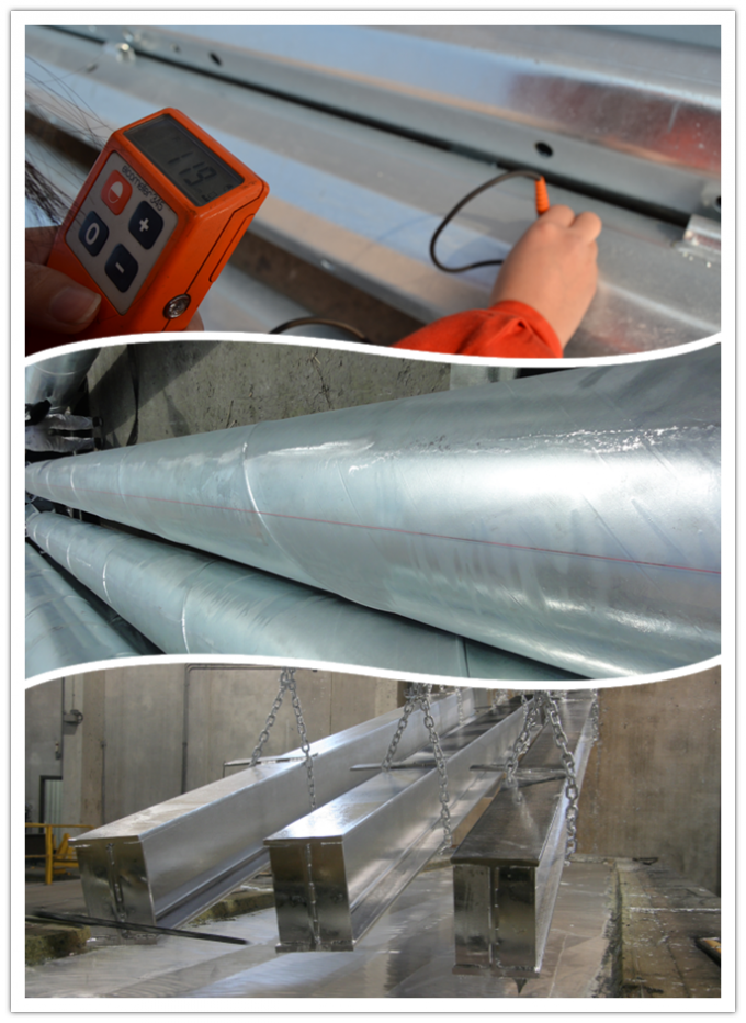 30FT 35FT 8-zijdige elektrische stalen nutspolen voor elektriciteitsdistributie 2